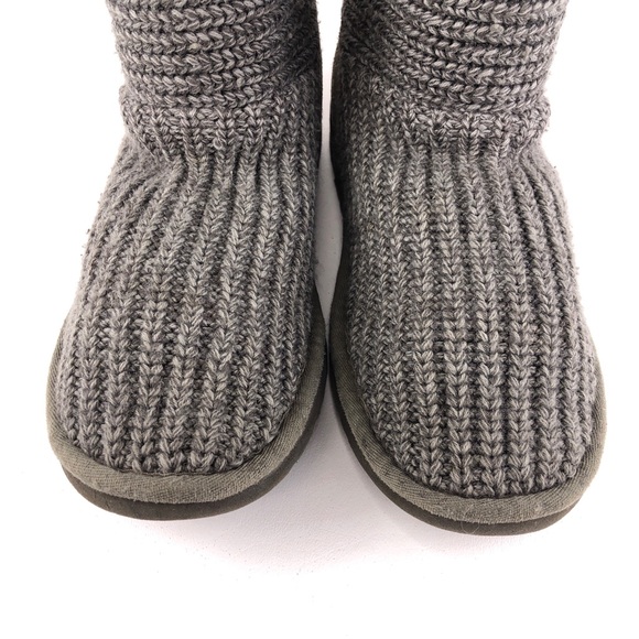 UGG Australia 'Classic Cardy' Tall Knit Winter Boots 7 - Picture 12 of 13